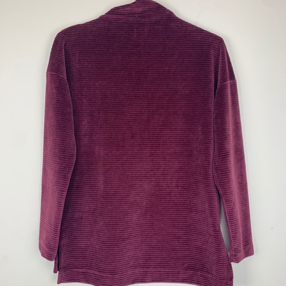 A New Day ribbed mock neck pullover top, XS - Picture 5 of 5